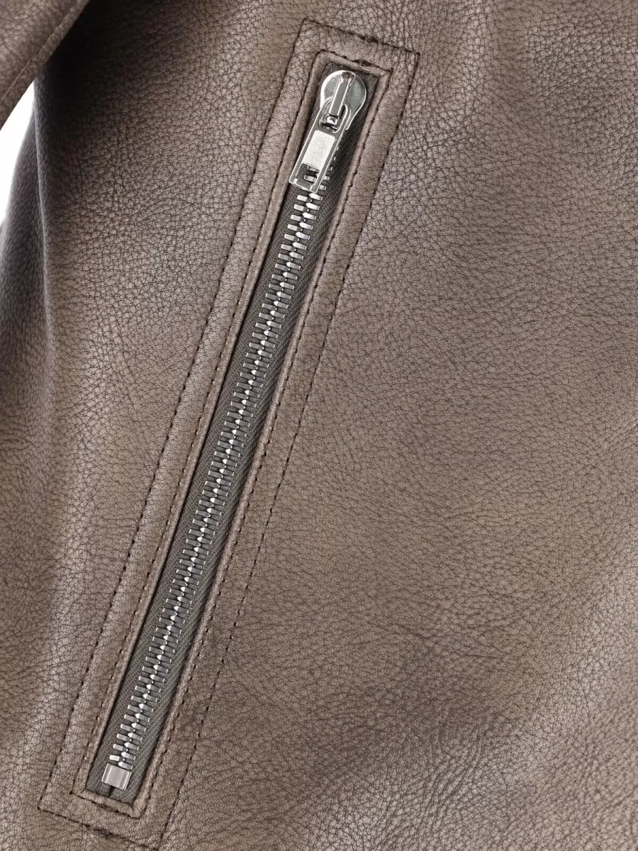 Rick Owens Leather Coat