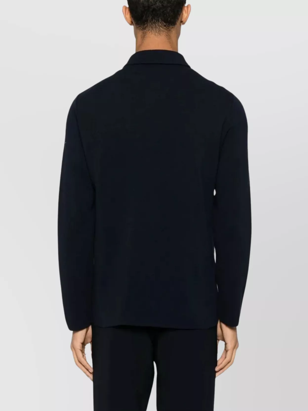 Lardini Collared Cotton Jacket With Multiple Pockets
