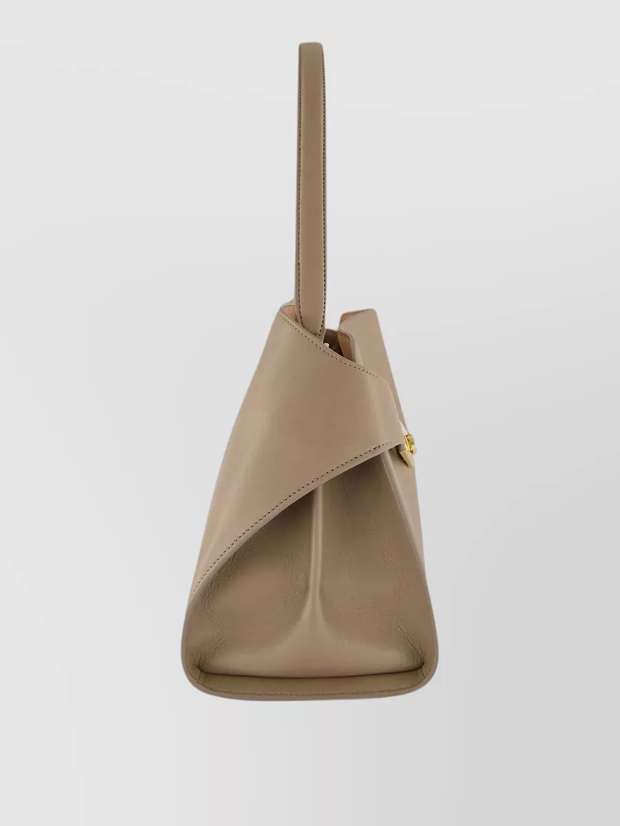 Ferragamo The Hug Bag Medium Leather Tote Bag