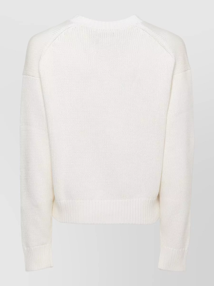 Ralph Lauren Cotton Crewneck Long-Sleeve Jumper