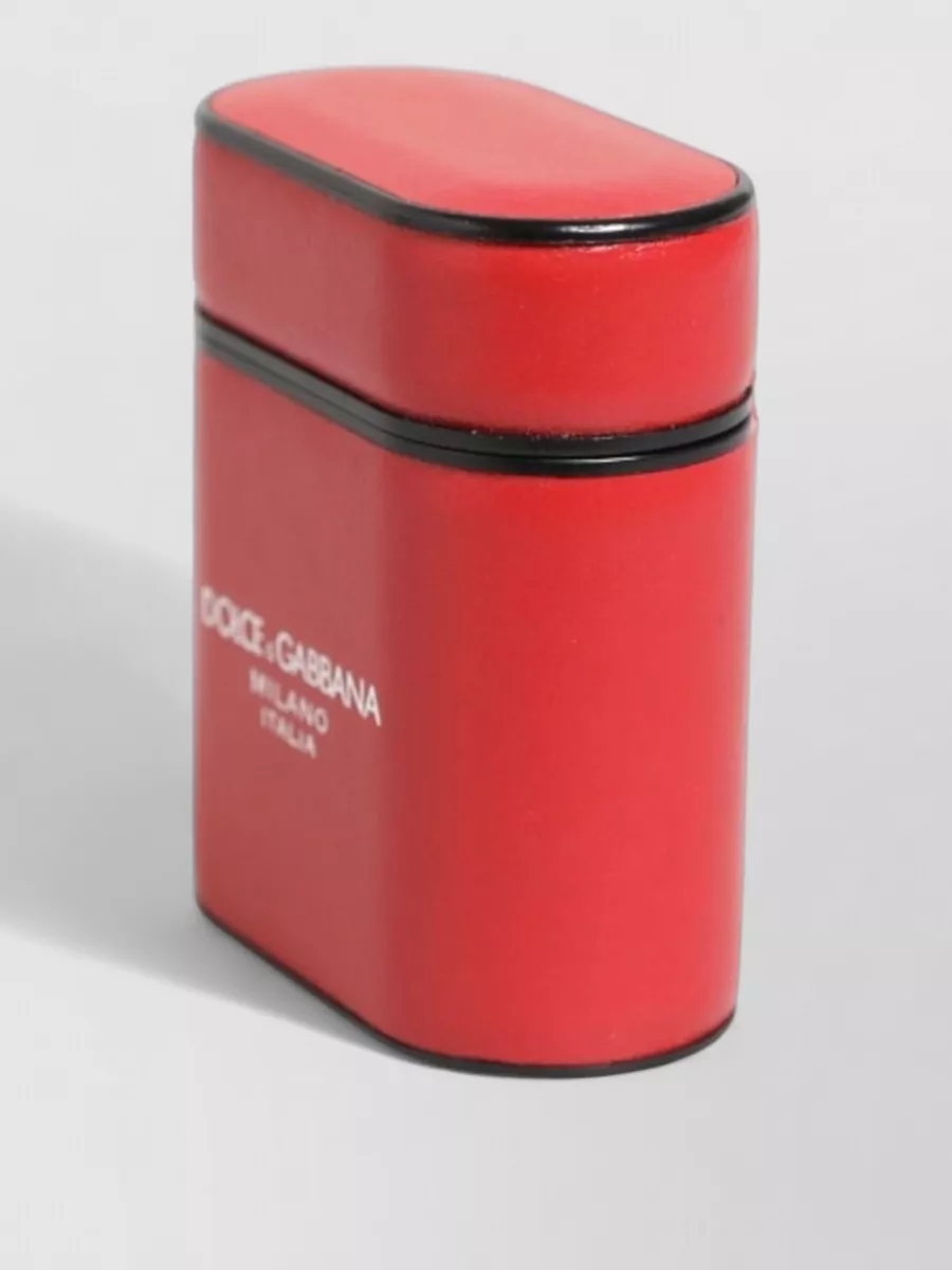 Dolce&Gabbana Leather Logo Airpods Case