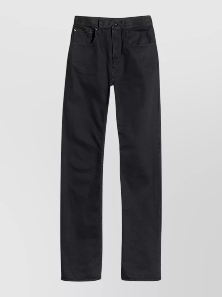 Gucci high-rise straight-leg denim pants