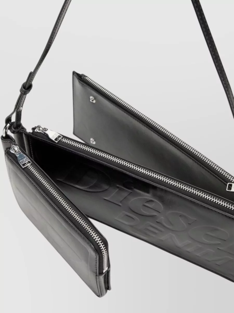 Diesel Polyurethane Cross-Body Bag