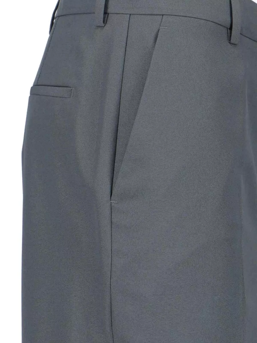 Gucci Tailored Trousers Wide Leg Belt Loops