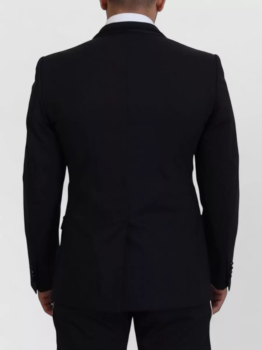 Dolce&Gabbana Silk Slim-Fit Suit Jacket