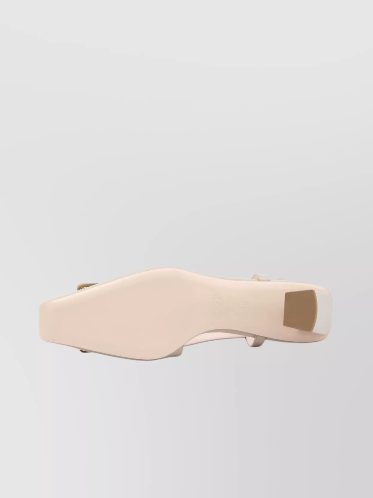 Roger Vivier 45 Slingback Pumps With Geometric Heel