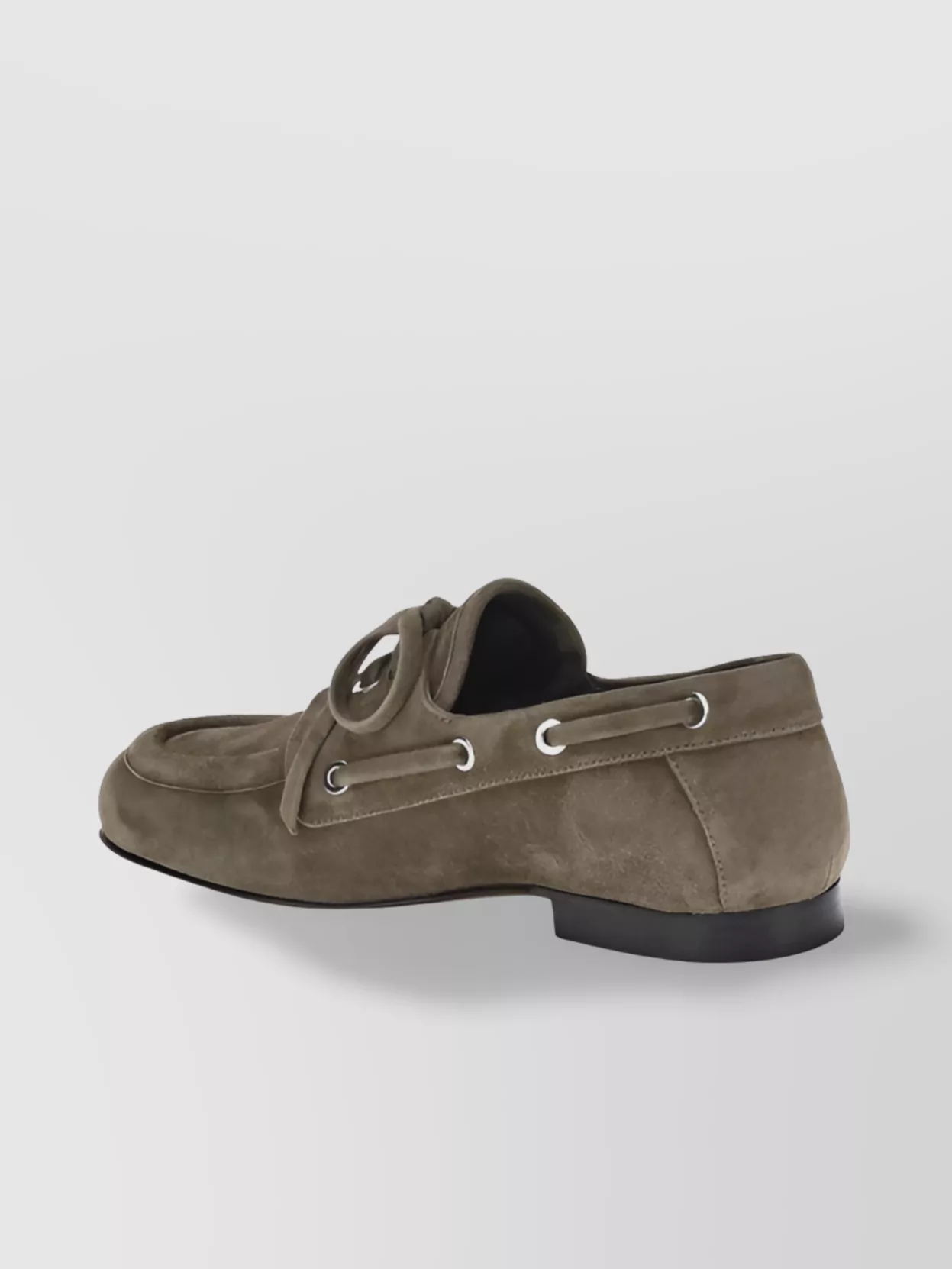 Proenza Schouler Suede Boat Laced Loafers