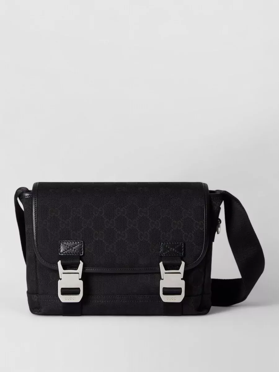 Gucci canvas crossbody bag