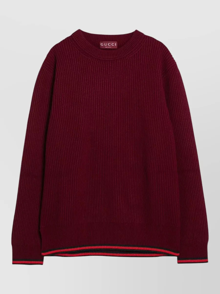Gucci Cashmere wool crewneck jumper