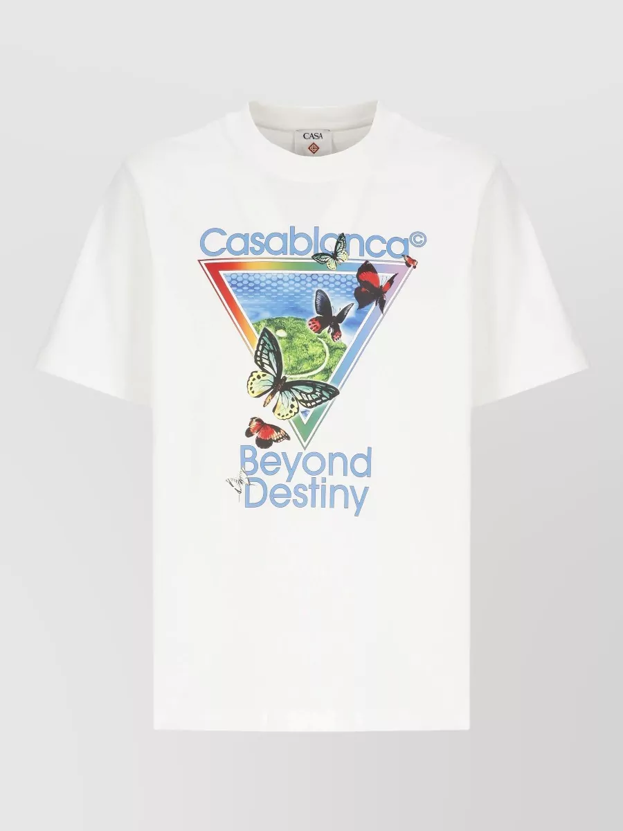 Casablanca Cotton printed short-sleeve t-shirt