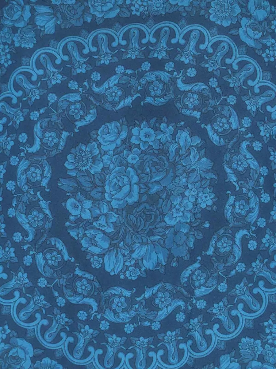 Versace Casual Shirt Short Sleeves Floral Pattern