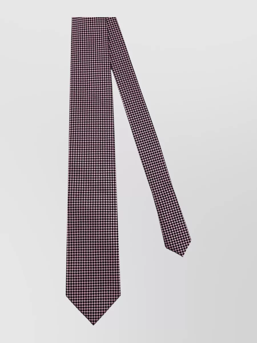 Tom Ford silk micro-pattern tie