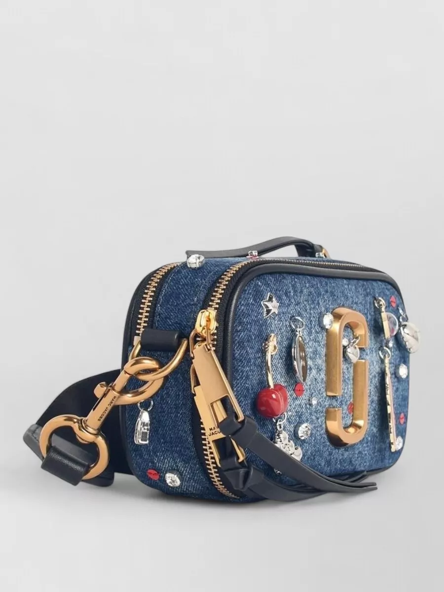 Marc Jacobs Denim Charm Shoulder Bag