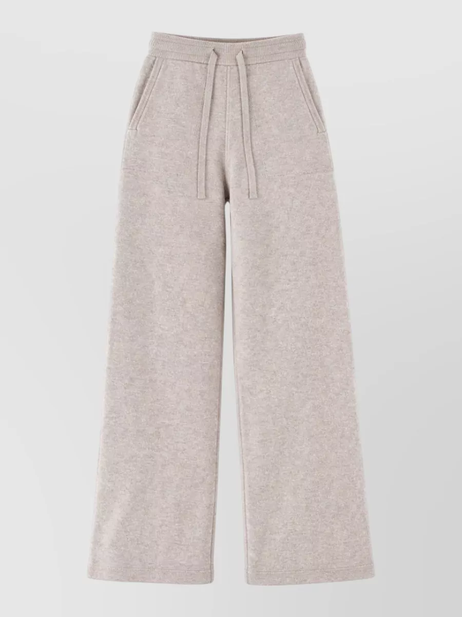 S Max Mara cashmere wide leg lounge pants