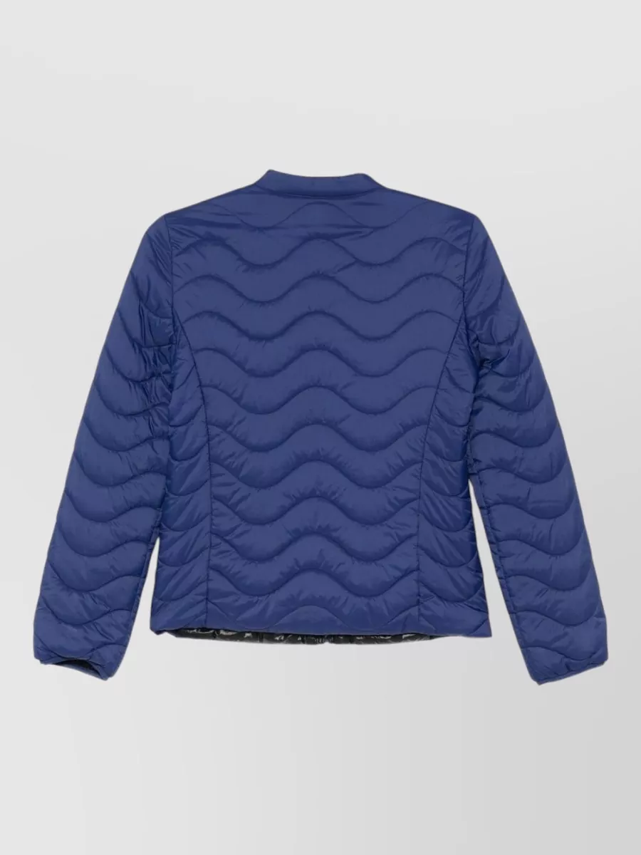 Emporio Armani Quilted Single-Breasted Jacket
