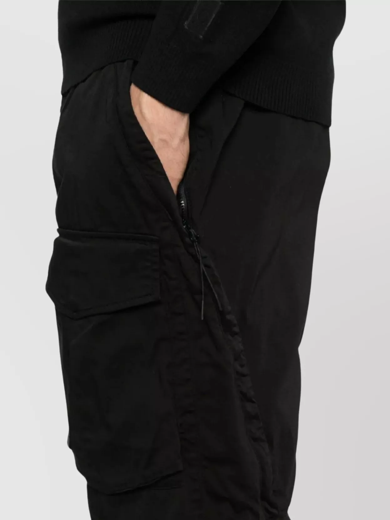 C.p. Company Stretch Sateen Regular Cargo Pant