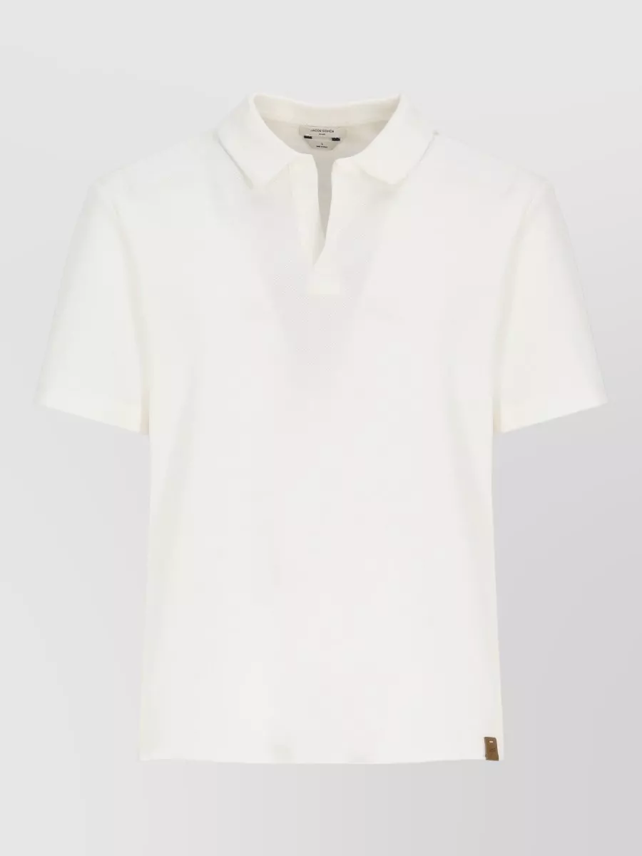 Jacob Cohen silk polo shirt