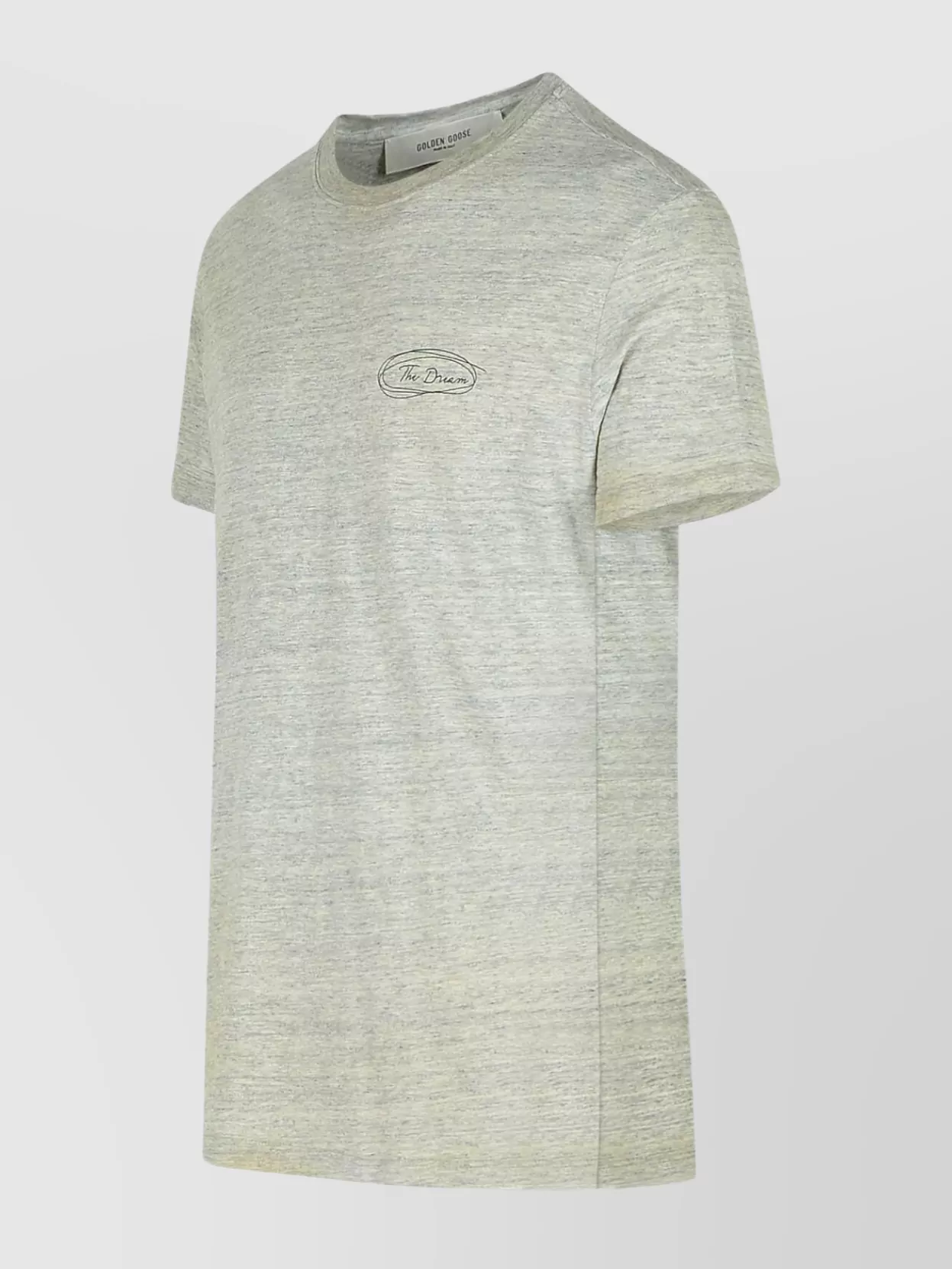 Golden Goose "Lettering" Crew Neck Printed T-Shirt