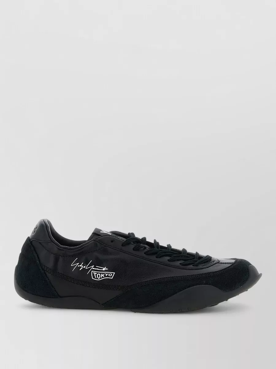 Y-3 Leather Tokyo Lace-Up Sneakers