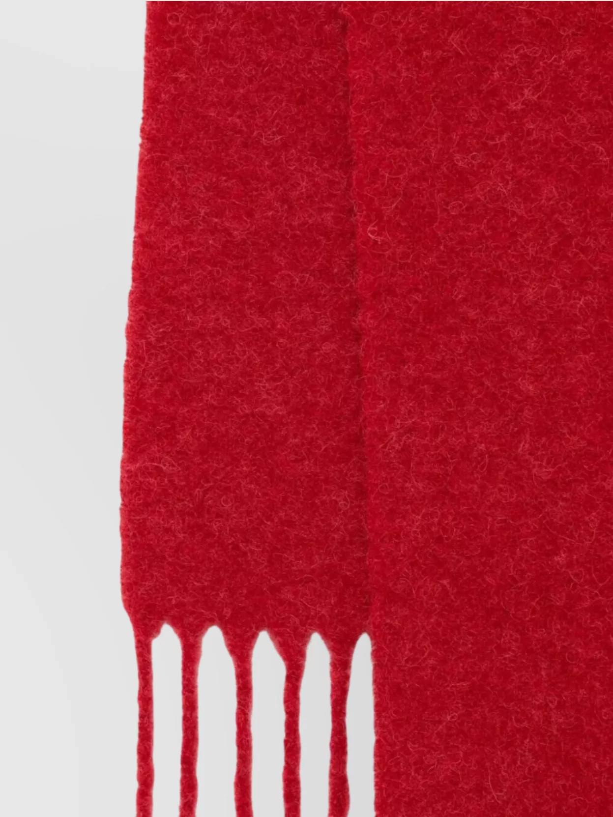 Jacquemus Soft Fringed Scarf For Everyday Wear