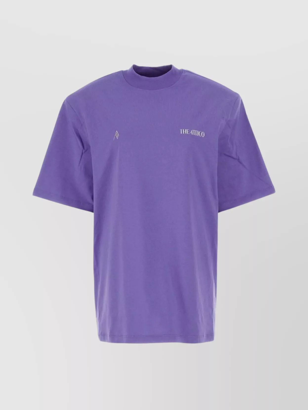 Shop Attico Kilie Crew Neck Short Sleeves T-shirt