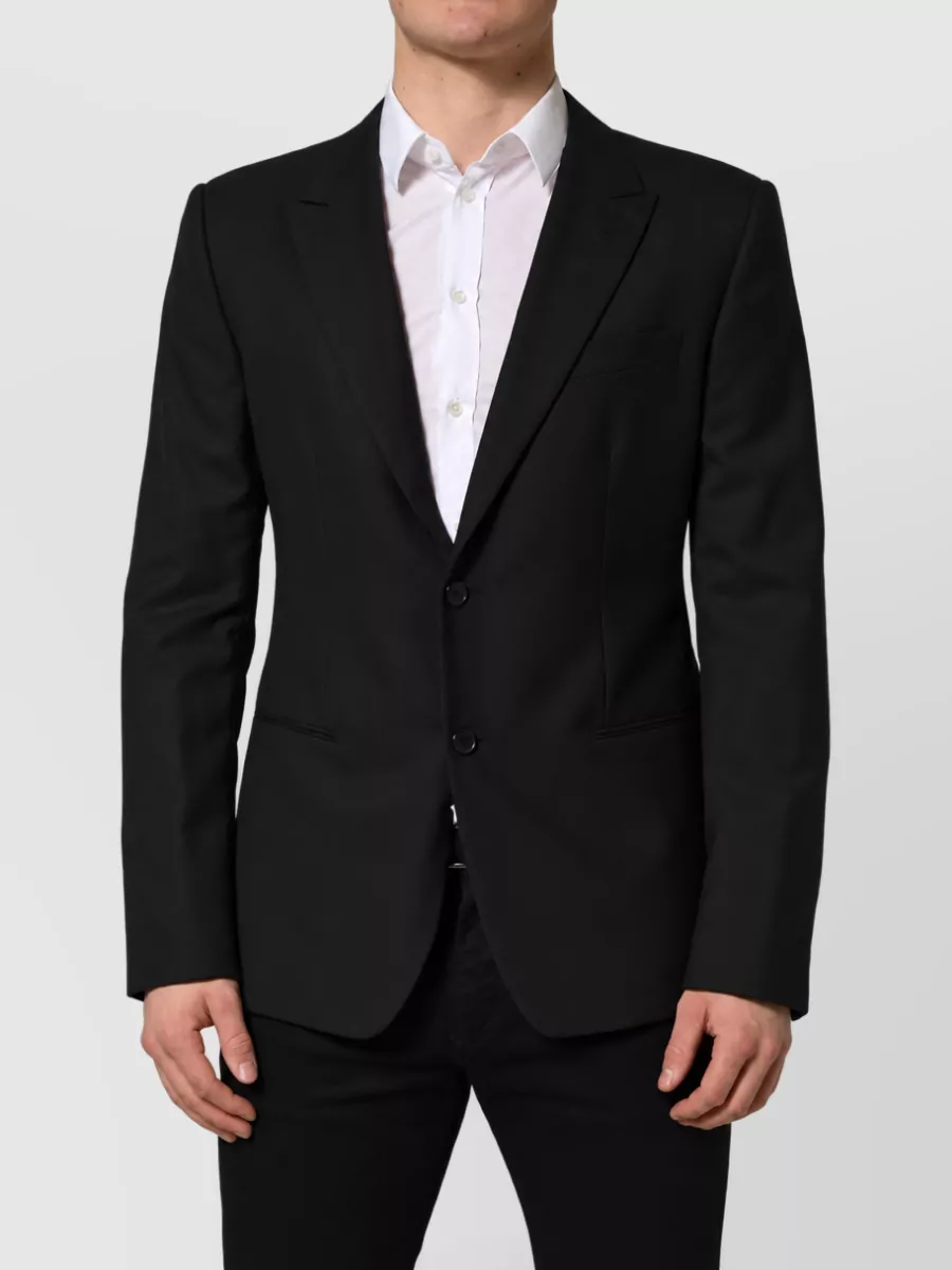 Dolce&Gabbana virgin wool single-breasted blazer