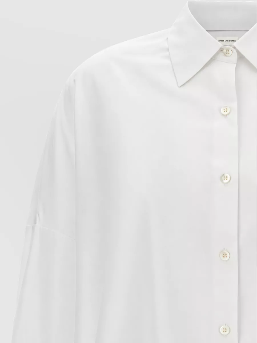 Dries Van Noten Oversized Cotton Shirt
