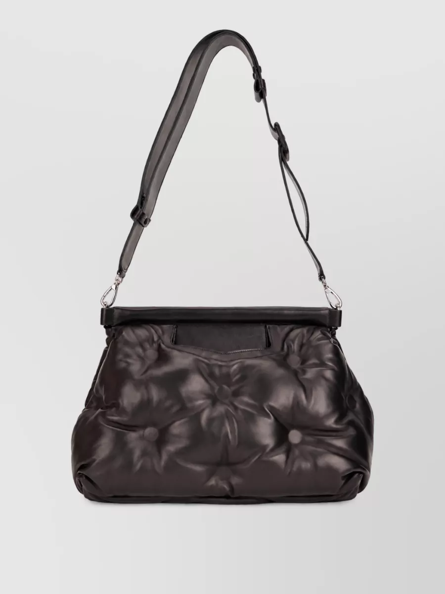 Maison Margiela Glam Slam Leather Shoulder Bag