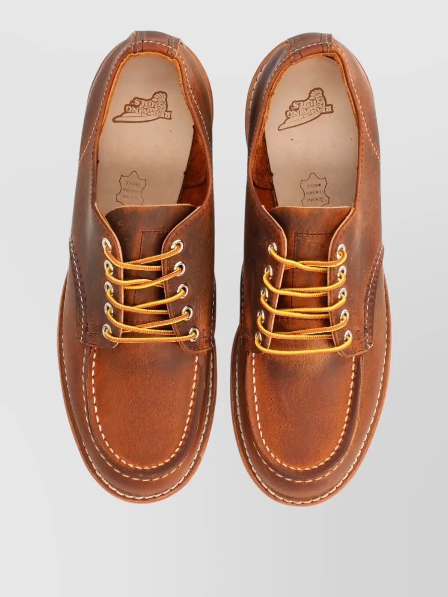 Red Wing Shoes Leather Lace-Up Shoes