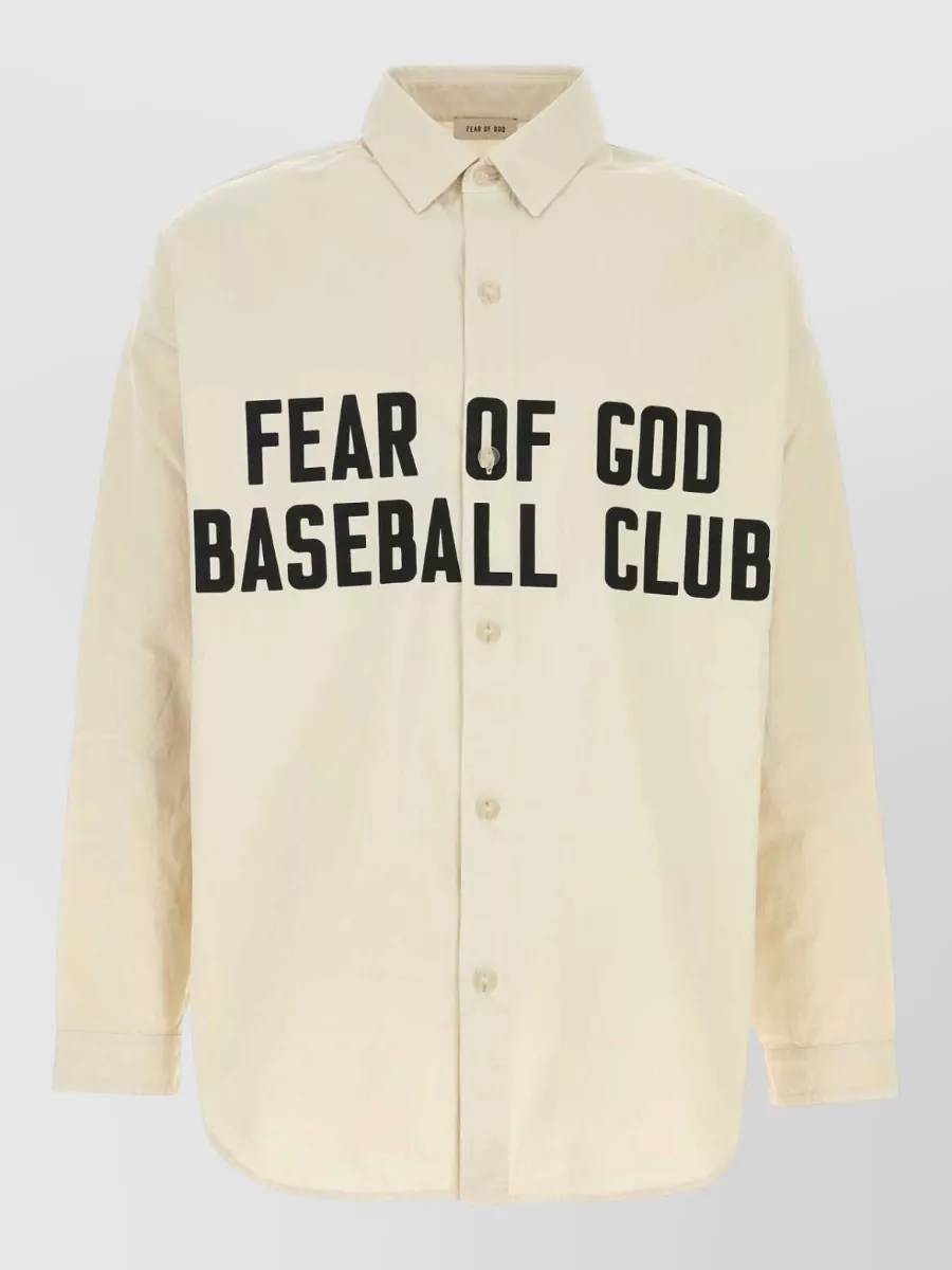 Fear Of God cotton oversized shirt