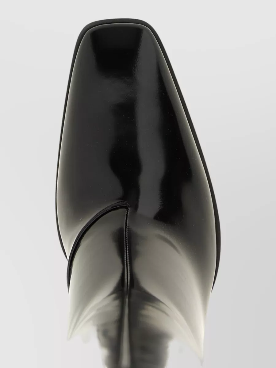 Saint Laurent Leather High Boots