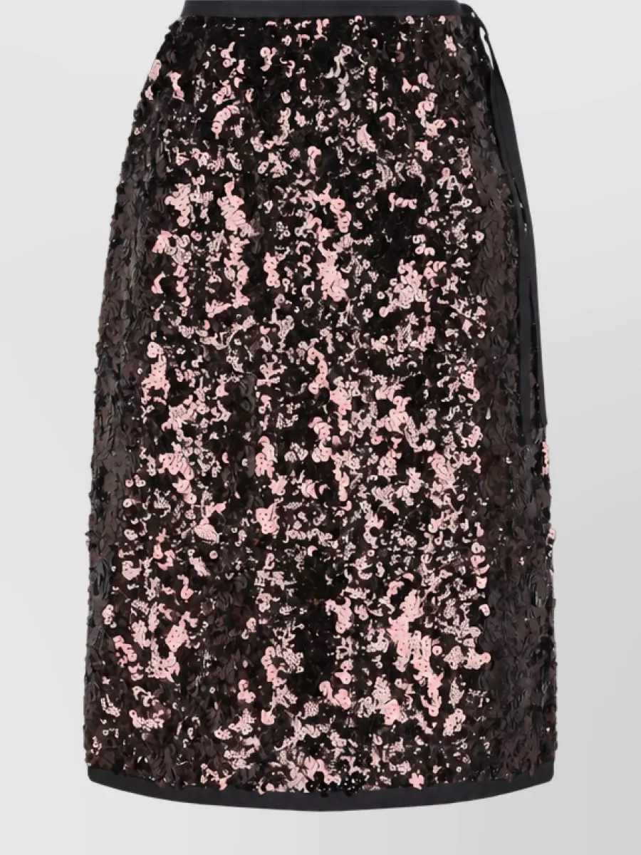 Prada Sequin midi pencil skirt