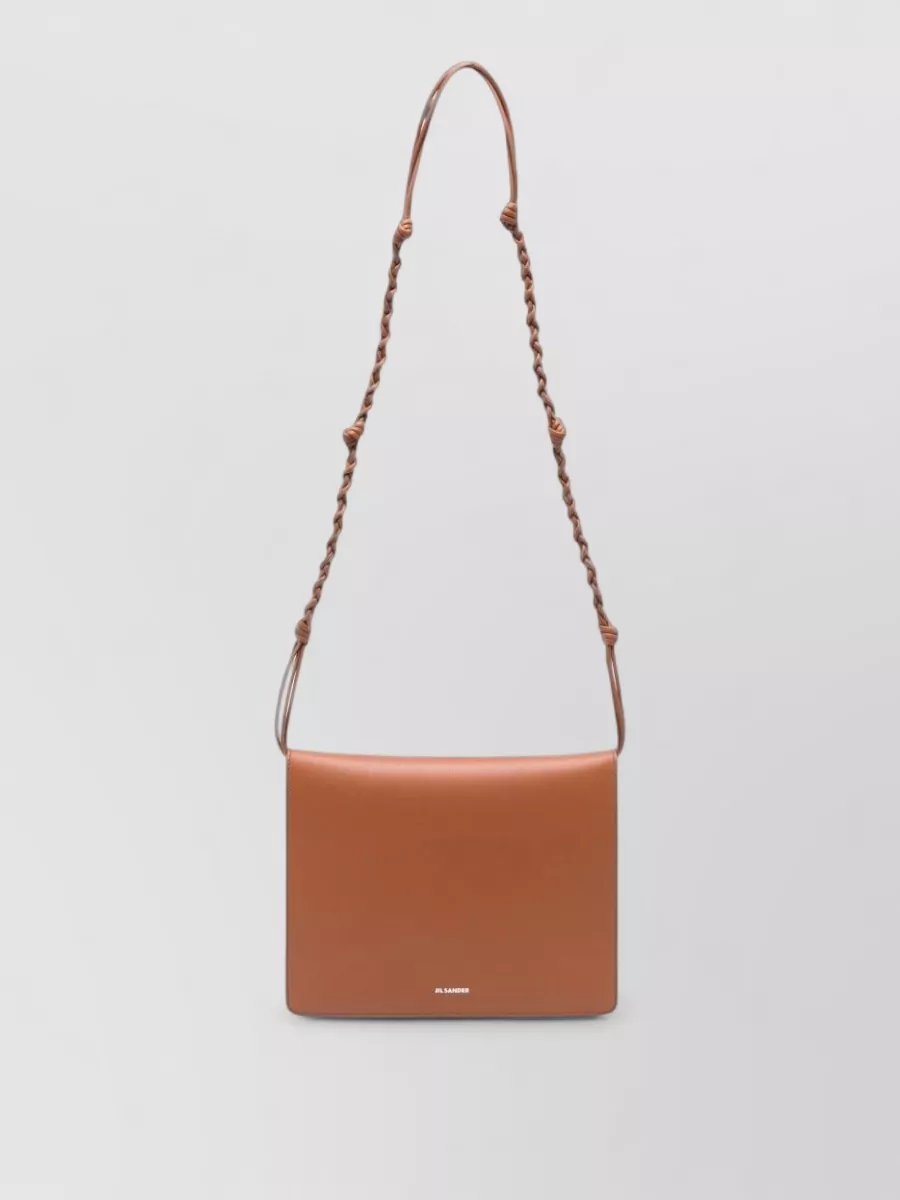 Jil Sander leather crossbody bag