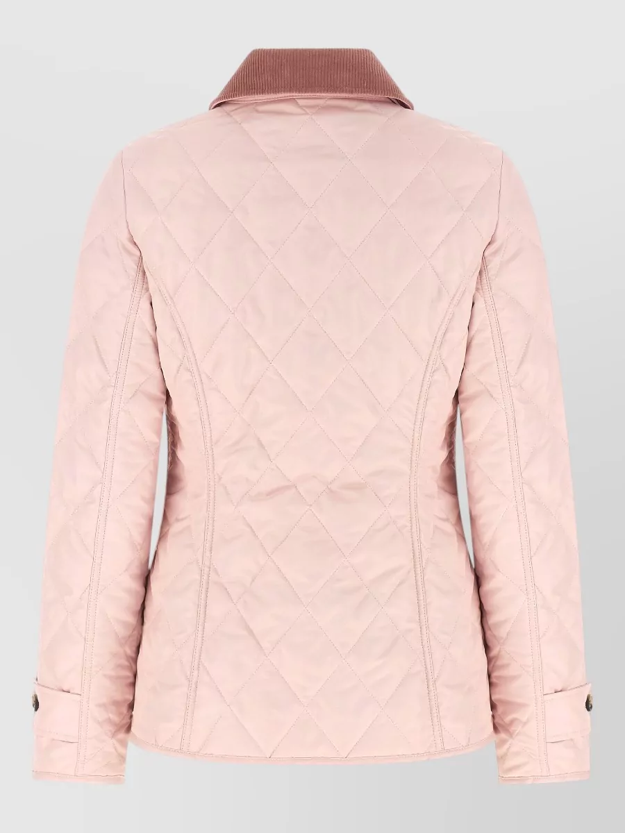 Burberry Quilted Single-Breasted Coat
