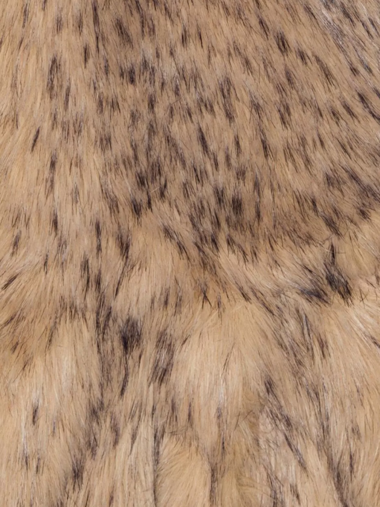 Rotate Animal Print Faux Fur Long Scarf