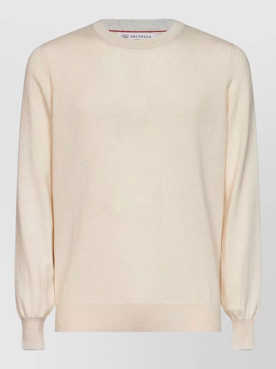Brunello Cucinelli cashmere crewneck sweater