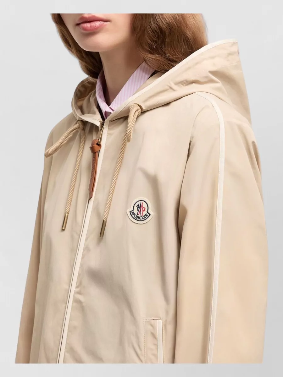 Moncler Hooded Fitted Jacket