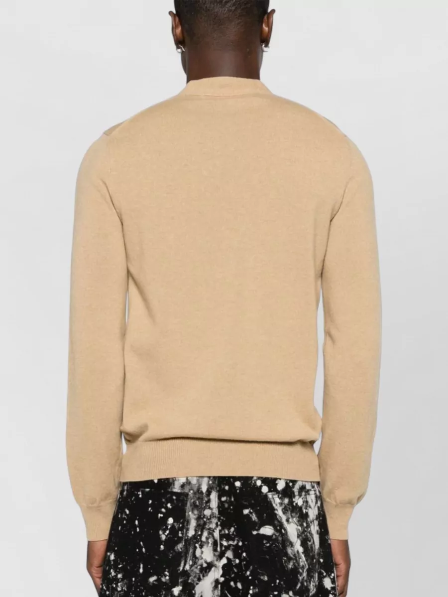 Comme Des Garçons Play Knit Cardigan V Neckline Long Sleeves