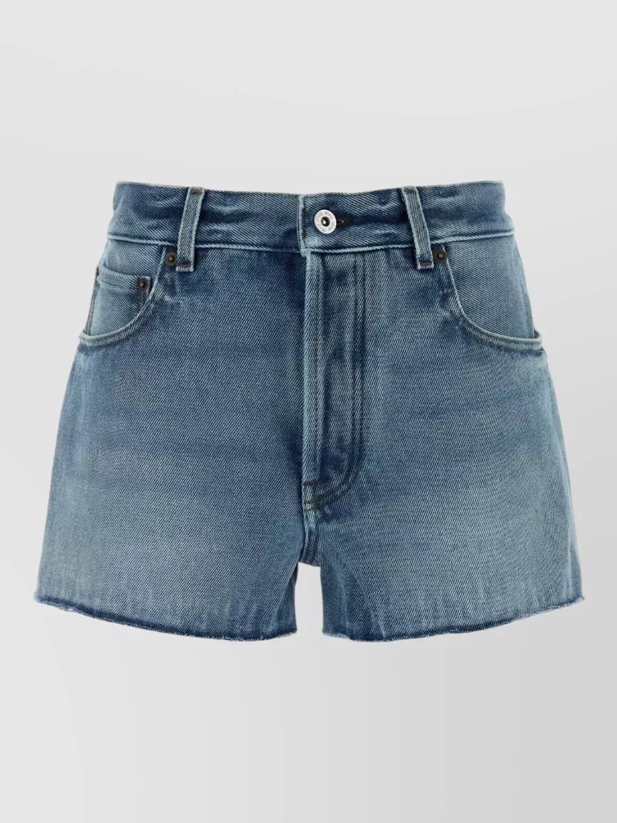 Miu Miu denim mini shorts