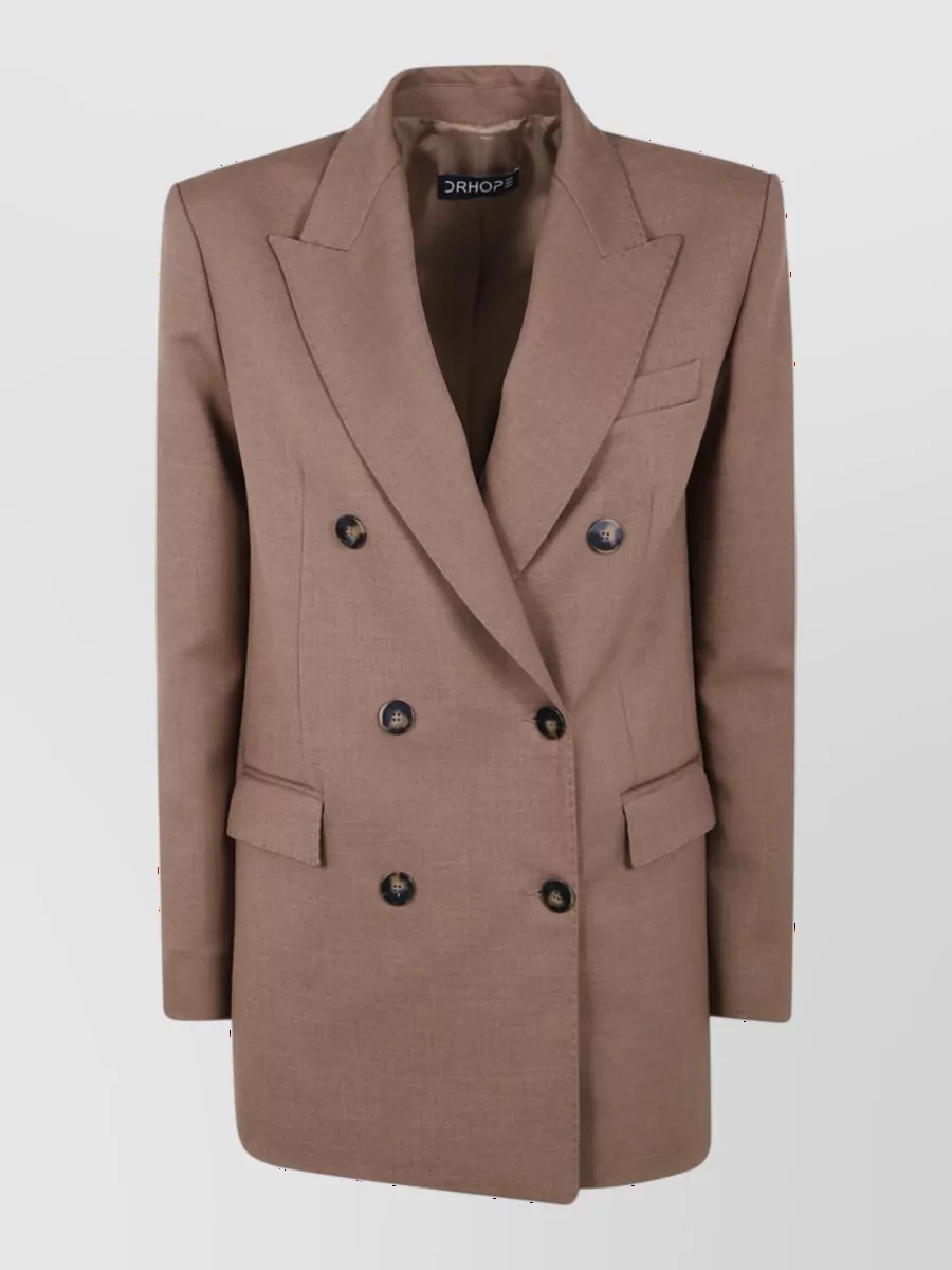 DrHope oversized double breasted blazer
