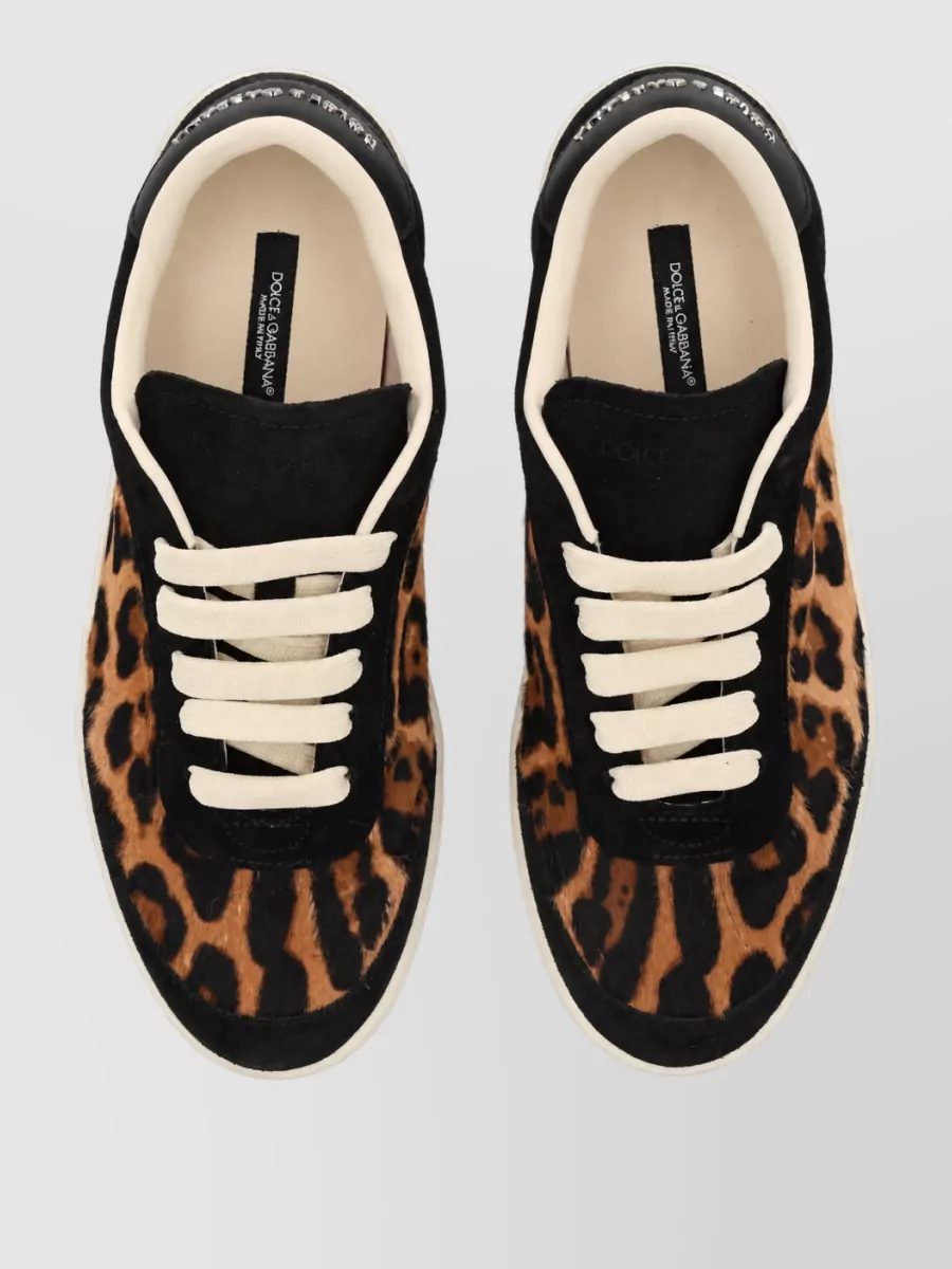 Dolce&Gabbana Leather Saint Tropez Low-Top Sneakers