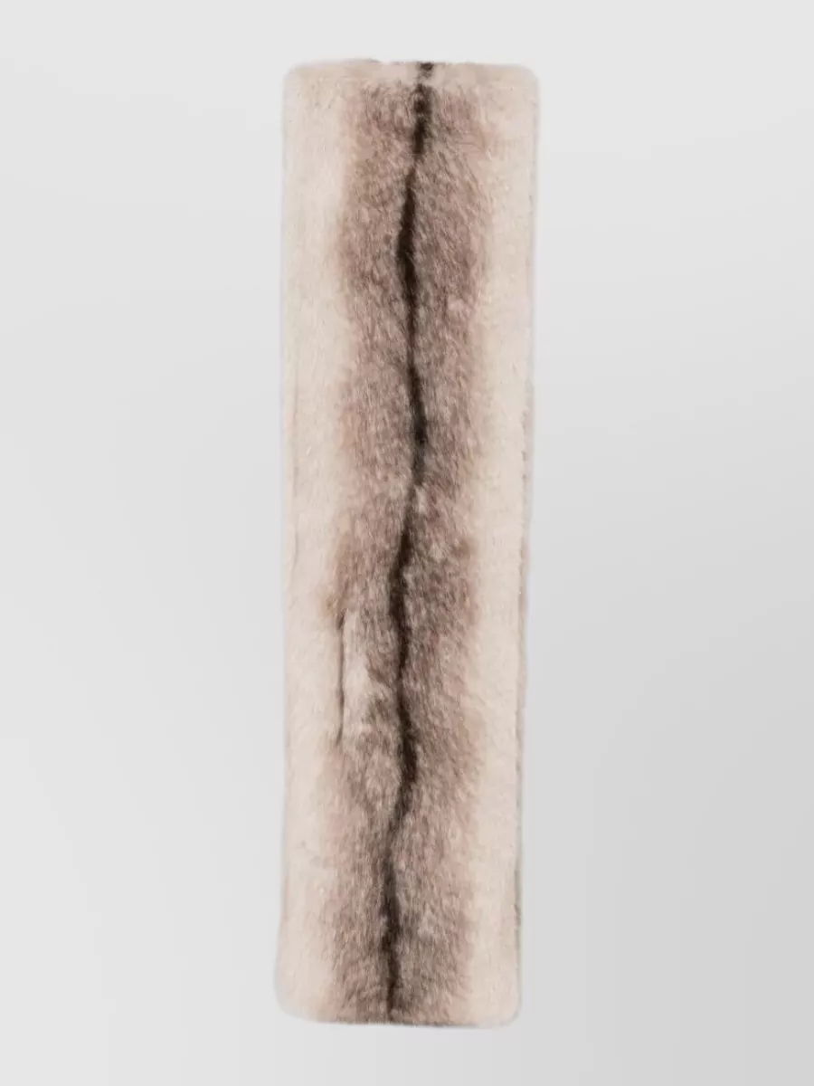 The Frankie Shop faux fur scarf