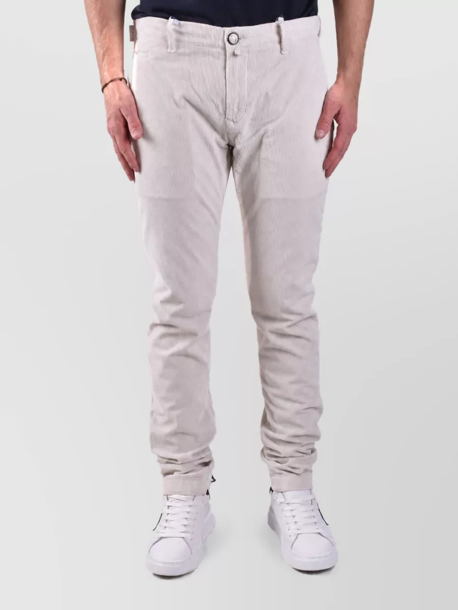 Dondup Slim-Fit Gabardine Trousers
