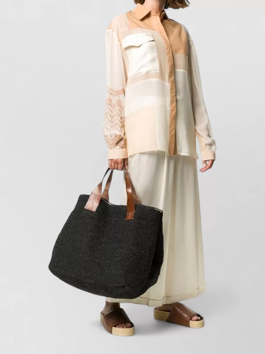 Ibeliv Raffia Tote Bag