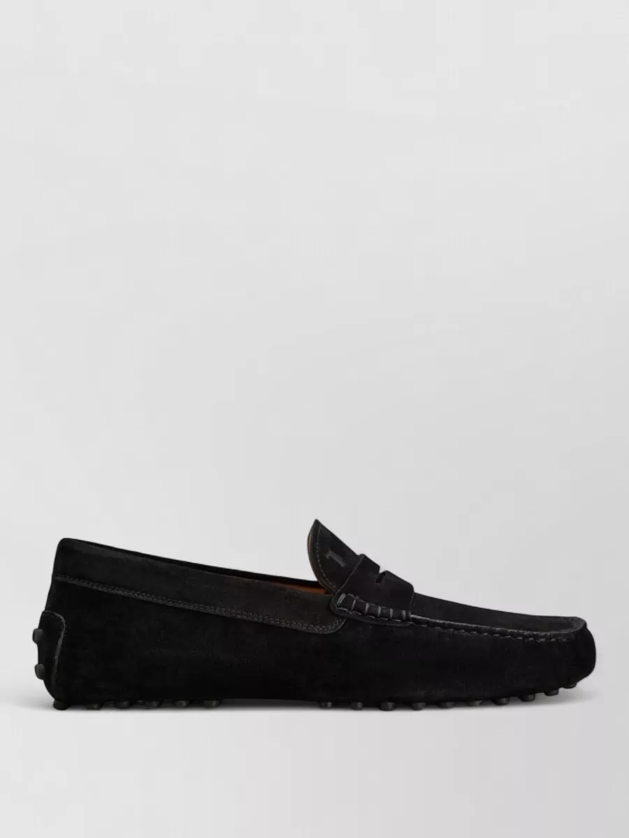 Tod's Leather Lace Up Loafers