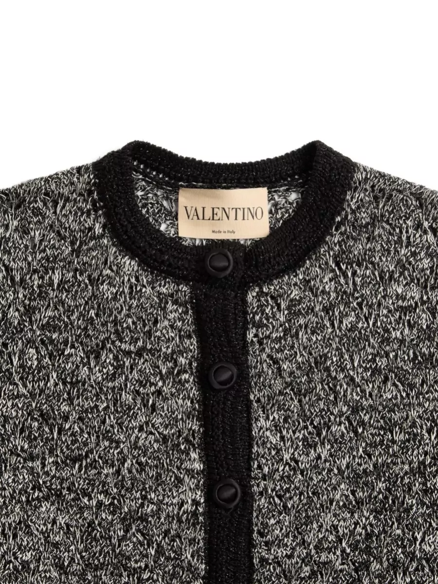 Valentino Linen Cardigan