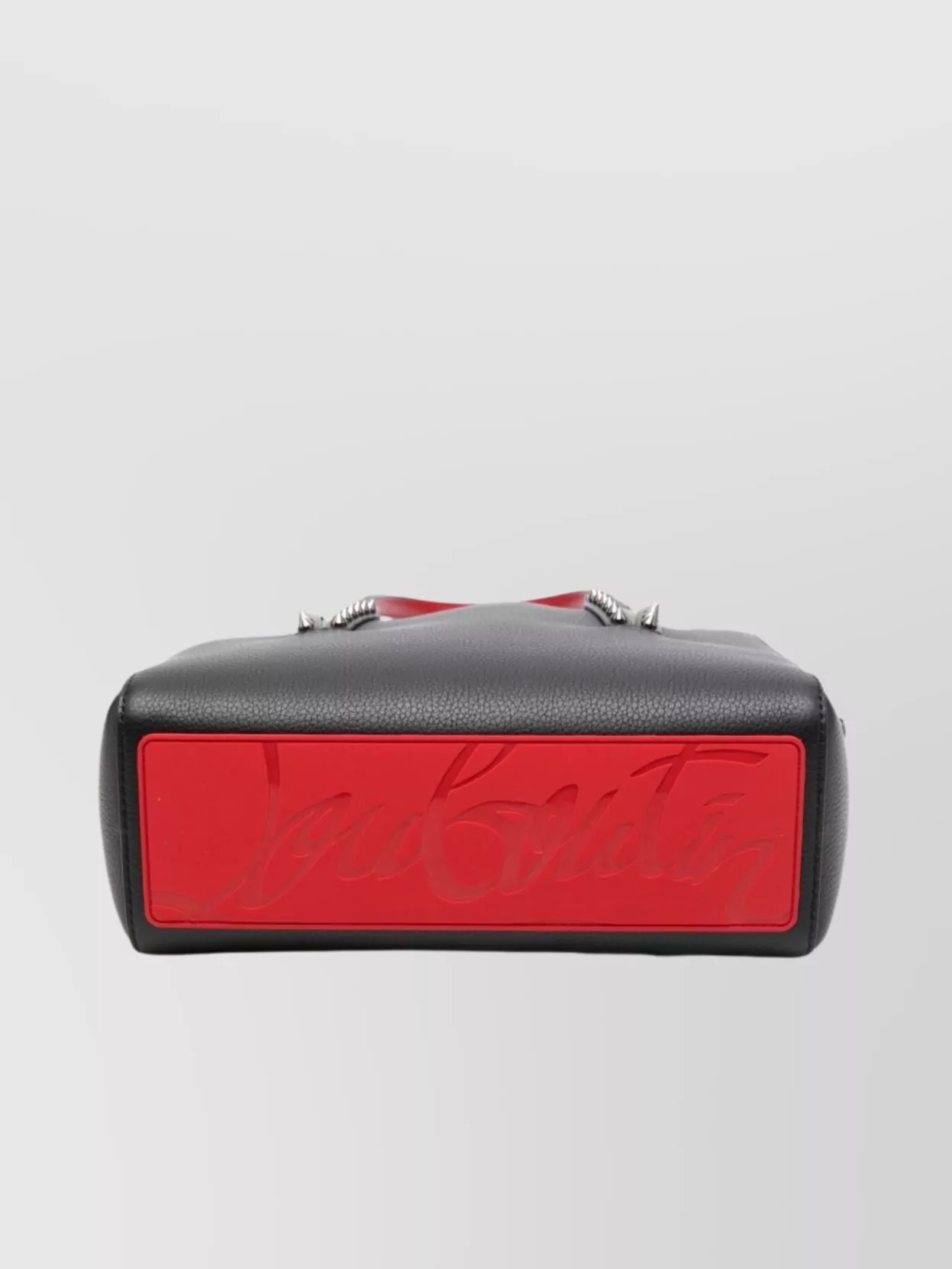 Christian Louboutin Mini Leather Tote Studded Handles