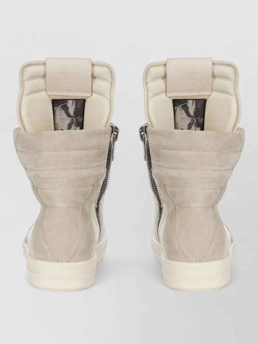 Rick Owens High-top sneakers with contrast toe cap | The Fashion