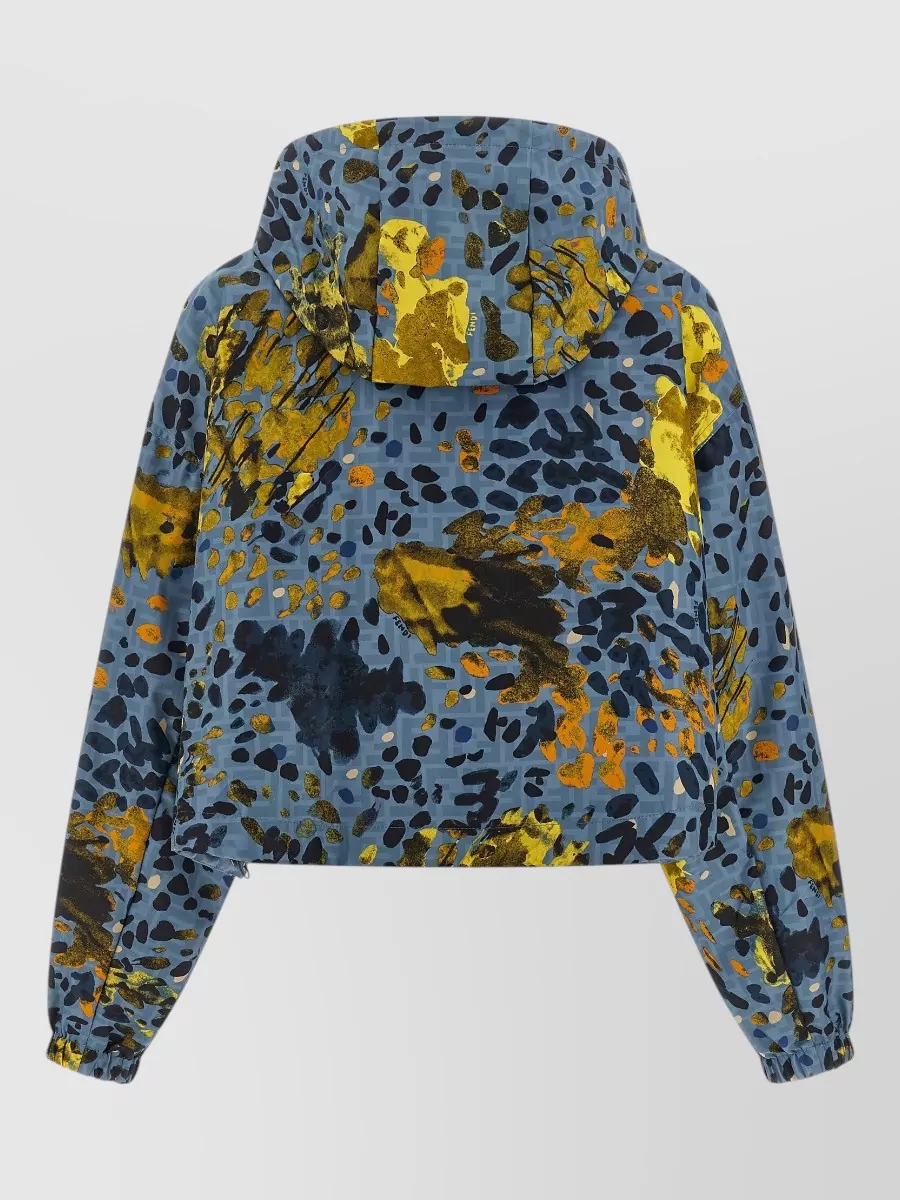 Fendi Reversible Cropped Bomber Jacket