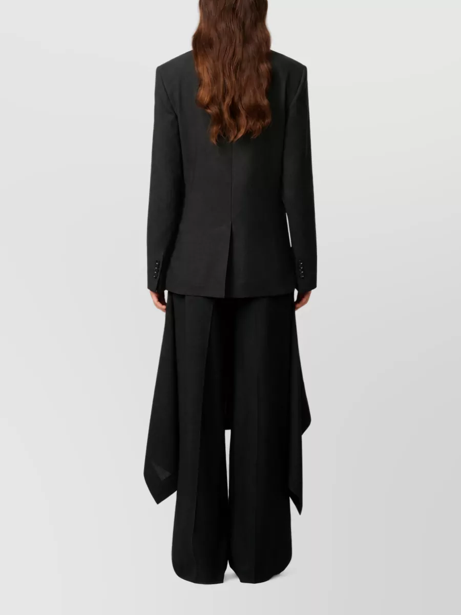 Ami Paris Virgin Wool Double-Breasted Suit Jacket